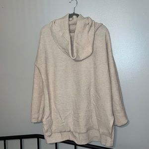 Cream Cowl Neck Loft Sweater